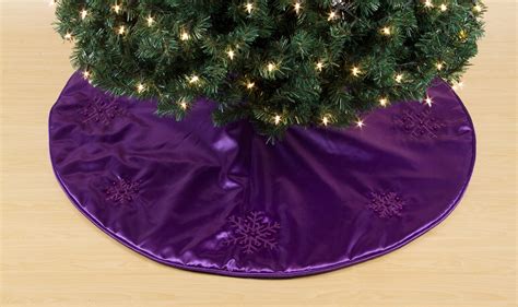 purple skirt for christmas tree|target purple christmas tree skirt.